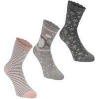 Miso Frill Dress Socks 3 Pack Ladies