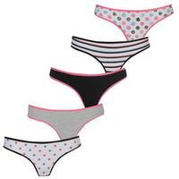 Miso Thongs 5 Pack Ladies