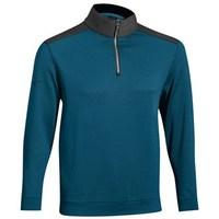 mizuno mens thermosuede quarter zip top