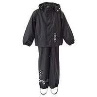 Mikk-line - Rainwear Basic - Black 9 - 12 Months