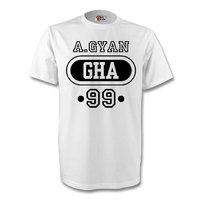 michael essien ghana gha t shirt white