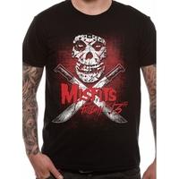 Misfits - Friday 13th Unisex XX-Large T-Shirt - Black