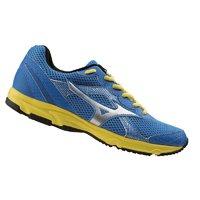 mizuno crusader junior running shoes blueyellow