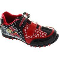 minnie mouse jubilee girlss childrens shoes trainers in red