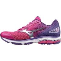 mizuno wave rider 19 wmn fuchsia purplesilverroyal purple