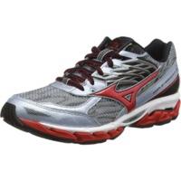 Mizuno Wave Paradox 3 quarry/high risk red/black viscotech