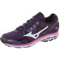 Mizuno Wave Rider 17 Women purple plumeria/white/shocking pink