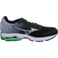 Mizuno Wave Rider 18 black/silver/classic green