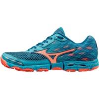 Mizuno Wave Hayate 2 Women\'s capri breeze/fiery coral