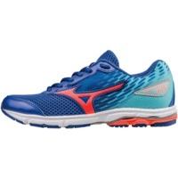 Mizuno Wave Rider 19 Jr dazzling blue/fiery coral/capri