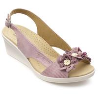 Mimosa Heels - Orchid Lizard - Standard Fit - 7.5