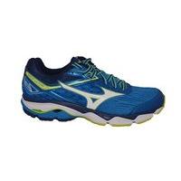 Mizuno Wave Ultima 9 Running Shoes - Mens - Directoire Blue/White/Yellow