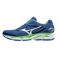 Mizuno Wave Ultima 8 Running Shoes - Mens - Strong Blue/White/Green Gecko