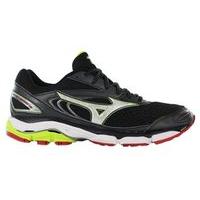 Mizuno Wave Inspire 13 Running Shoes - Mens - Black/Silver/Lime Punch