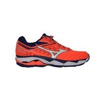 Mizuno Wave Ultima 9 Running Shoes - Womens - Fiery Coral/White/Blueprint