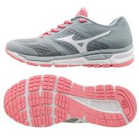 mizuno synchro mx ladies running shoes greywhite 5 uk