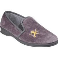 mirak warminster mens slippers in grey