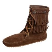 Minnetonka Double Fringe Tramper Boot (623)