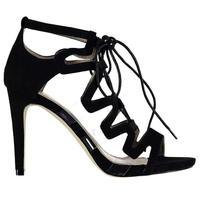 miso lucy lace up ladies heels