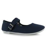 Miss Fiori Canvas Mary Jane Ladies Shoes