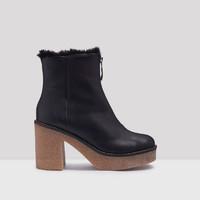 Miista Rowan Black Natural Boots