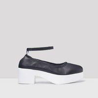 Miista SS16 Amelia Black White Flats