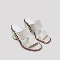 Miista SS17 Mirta B Jade Snake Heels