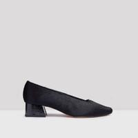 miista taissa black pony heels