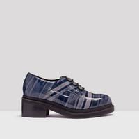 Miista Carey Marine Brushstroke Brogues