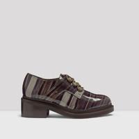 Miista Carey Slate Brushstroke Brogues