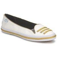 Miss L\'Fire EL CAPTAIN women\'s Loafers / Casual Shoes in white
