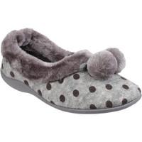 mirak narbonne womens slippers in grey