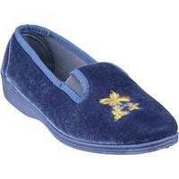 mirak hetty womens slippers in blue