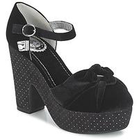 Miss L\'Fire LILA women\'s Court Shoes in black