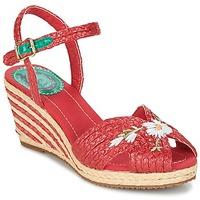 Miss L\'Fire RENEE women\'s Sandals in red