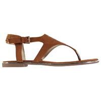 miso embroidered toe post ladies sandals