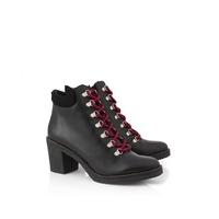 miista aubrey block heel lace up ankle boots