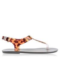 MICHAEL MICHAEL KORS Plate Jelly Tortoise Sandals