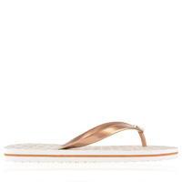 MICHAEL MICHAEL KORS Stripe Eva Flip Flops