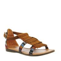 Minnetonka Maui Sandal BROWN SUEDE