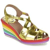 Miss L\'Fire MARLENE women\'s Sandals in gold