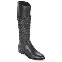 michael kors mina womens high boots in black