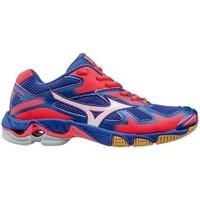 mizuno wave bolt 5 womens shoes trainers in blue