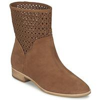 michael michael kors sunny womens mid boots in brown