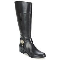 michael michael kors fulton womens high boots in black