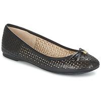 michael michael kors olivia flat womens shoes pumps ballerinas in blac ...