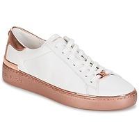 michael michael kors kyle sneaker womens shoes trainers in white