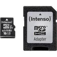 microSDHC card 16 GB Intenso Professional Class 10, UHS-I incl. SD adapter