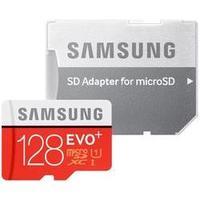 microSDHC card 128 GB Samsung EVO Plus Class 10, UHS-I