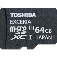microSDXC card 64 GB Toshiba EXCERIA Class 10, UHS-I, UHS-Class 3